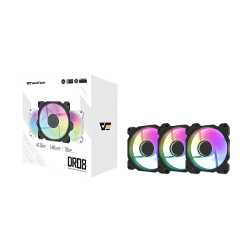 Darkflash DR08 3-in-1 Cooling Fan (Black)