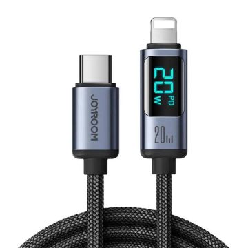 Joyroom S-CL020A16 Prism Lightning 1.2m USB Type C cable Black
