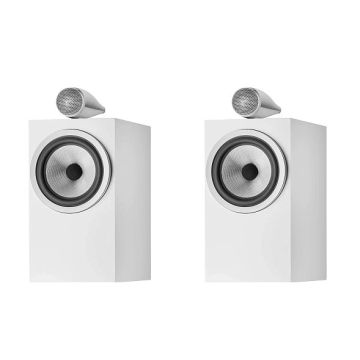 Bowers & Wilkins Bookshelf Speaker 705 S3, Satin White, 2Pcs