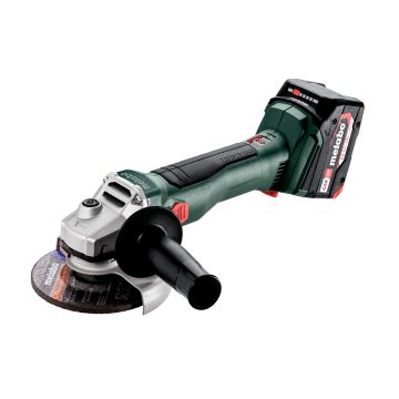 Metabo W 18 L BL 9-125 2x4,0Ah METABOX (4061792231146)