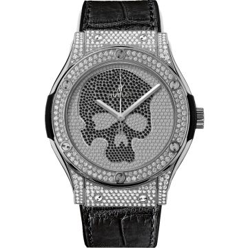 Hublot Classic Fusion Diamond Skull Men's Watch 542.NX.9000.LR.1704.SKULL