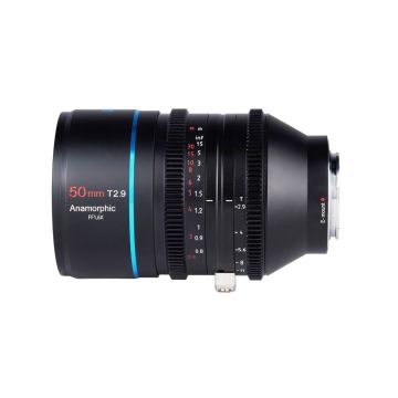 Sirui 50mm T2.9 1.6x Full Frame Anamorphic Lens for Canon RF Mount