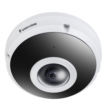 VIVOTEK C-SERIES FE9380-HV Fisheye IP Camera 5MP Outdoor 1.16mm 360 IR PoE