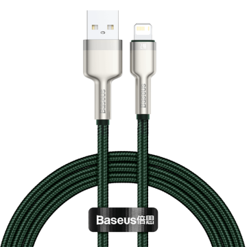 Baseus Cafule USB cable for Lightning 2.4A 1m Green (CALJK-A06)