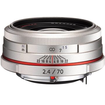Pentax HD Pentax-DA 70mm f/2.4 Limited Silver