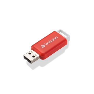 Verbatim USB Stick 2.0 DataBar 16 GB red
