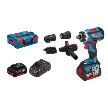 Bosch GSR 18V-60 FC, 2x5.0Ah, GFA E/M/W/H, 1880CV L-Boxx (06019G7100)