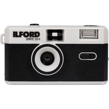 Ilford Camera Sprite 35-II Black & Silver