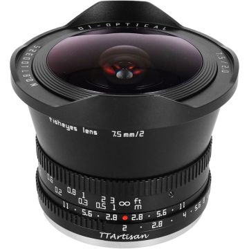 TTArtisan APS-C 7.5mm F/2 Fisheye Canon M-mount