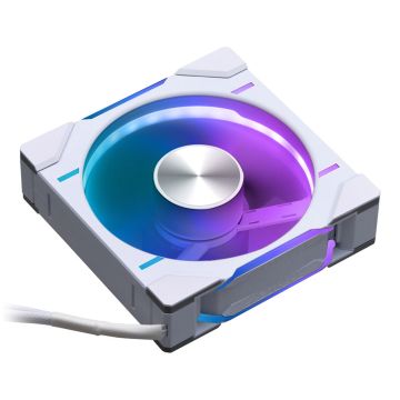 PHANTEKS D30 PWM Reverse Airflow D-RGB fan, 120mm, white (PH-F120D30R_DRGB_PWM_WT01)