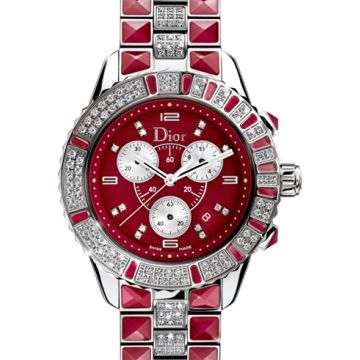 Christian Dior Christal Chronograph Ladies Watch CD11431FM001