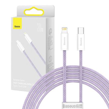 Baseus Dynamic Series USB-C cable for Lightning 20W 2m Purple (CALD000105)