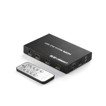 Ugreen Signal Splitter 4x HDMI (input) to 2x HDMI (output) Switch Splitter 4K / FullHD Black (40216)