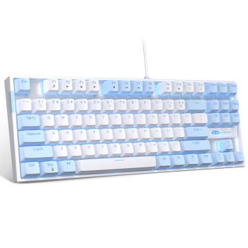 Magegee MK-STAR Blue-White, Blue Lighting, Red Switch, US (MK-STAR-Blue-White)