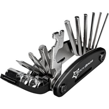 Rockbros GJ1601 16-in-1 multi-tool for bicycle repair - black