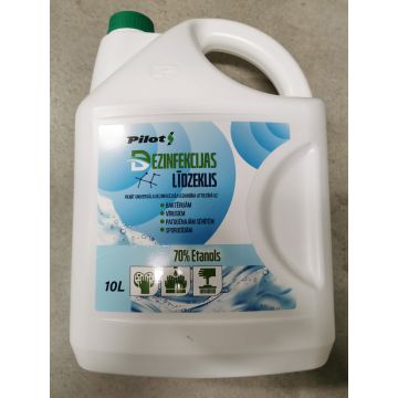 Pilots disinfectant 10L 70% ethanol