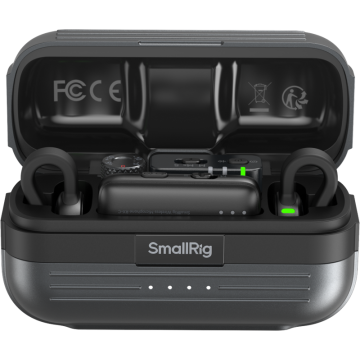 SmallRig 5715 S70 Wireless Microphone with Multi-Device Compatibility (Black)