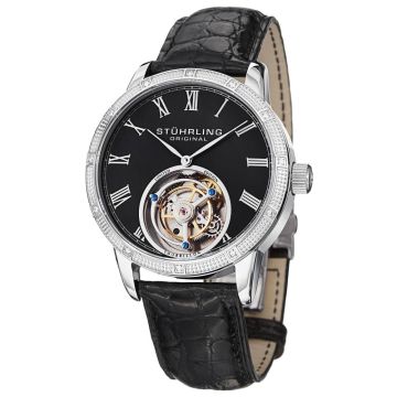 Stuhrling Tourbillon Diamond Dominus Men's Watch 312S.3315X1