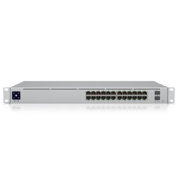 UbiQuiti UniFiSwitch Pro 24 Rackmount Gigabit Managed Switch - 16x PoE+, 8x PoE++ (USW-PRO-24-POE)