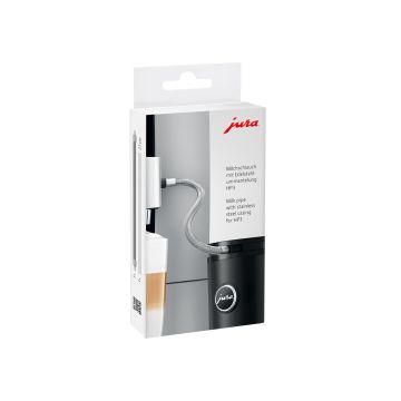 Jura Milk pipe with stainless steel casing HP3