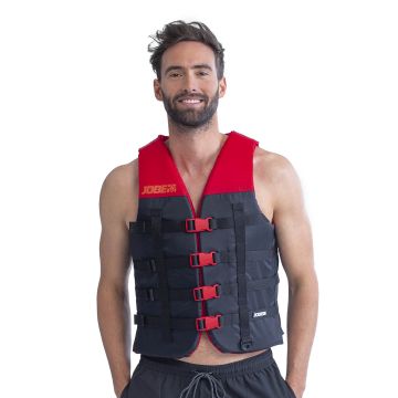 Jobe Sports Dual Vest Red 50N 3XL (244820014) Peldveste (Izmērs 2XL-3XL)