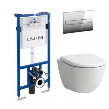 Laufen WC Set 4 in 1 Laufen (bez apmalītes)
