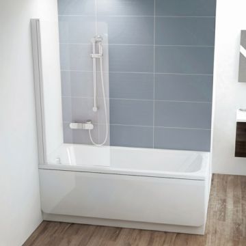 Ravak Vannas Siena CVS1-80 R Balts+Caurspīdīgs Stikls (7QR40100Z1)