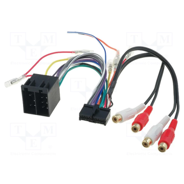 4Carmedia 20 PIN ISO (ZRS-204) Automagnetolas Adapteris