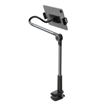Baseus Otaku Life Phone / tablet clip holder Rotary Pro (gray)