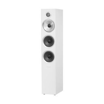 Bowers & Wilkins Floorstanding Speaker 704 S2, Satin White, 1Pc