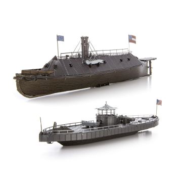 Metal Earth Premium Series: Monitor & Merrimack