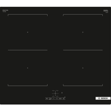 Bosch Serie 4 PVQ611BB6E Induction Hob Black Built-in 60cm Zone 4 Zone(s)
