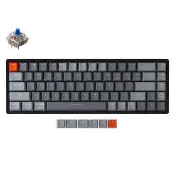Keychron K6 65% (ANSI, RGB, Hot-Swap, Gateron G Pro Blue Switch)