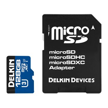 Delkin Devices microSDXC 128GB 660x UHS-I U3 Class 10 99MB/s / 80MB/s (DDMSD660128G)