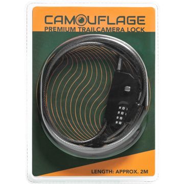 Camouflage Wildcamera Lock