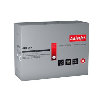 Activejet ATH-55N toner for HP printer HP 55A CE255A Canon CRG-724 replacement Supreme 6000 pages black