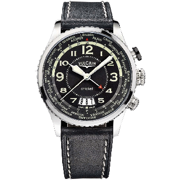 Vulcain Aviator Instrument Cricket Men's Watch 110163A07.BFC102