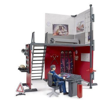 Bruder bworld Fire station with fireman (62702)