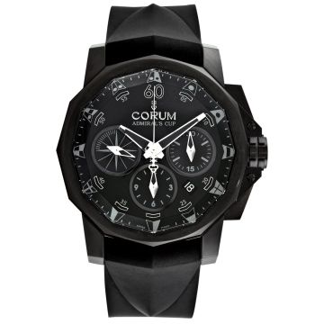 Corum Admirals Cup Black Challenge 44 Men's Watch 753.691.98-F371-AN12