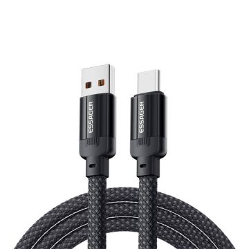 Essager EXCT-YS01-P USB to USB-C cable 100W 1m Black