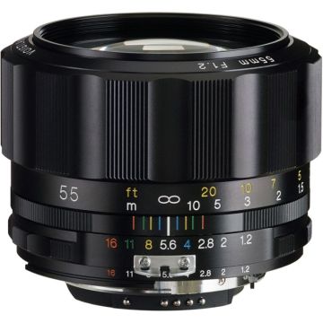 Voigtlander Nokton SL IIs 55mm f/1.2 Lens for Nikon F