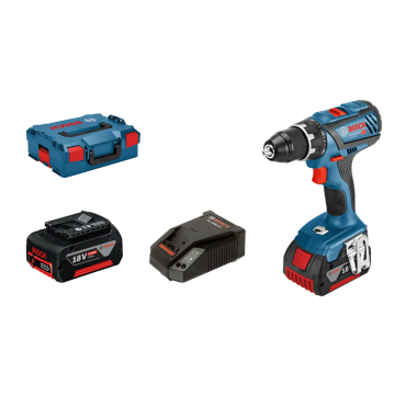 Bosch GSR 18V-28, 2x5.0Ah, 1860CV L-Boxx (06019H4101)