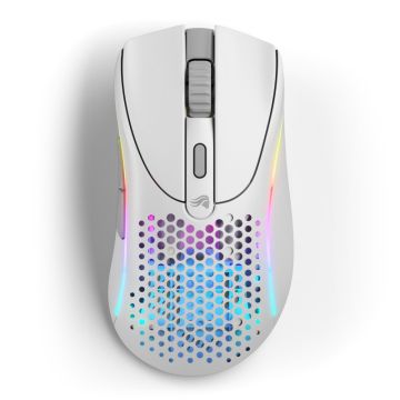 Glorious Model D 2 Wireless Gaming-Mouse - White (GLO-MS-DWV2-MW)