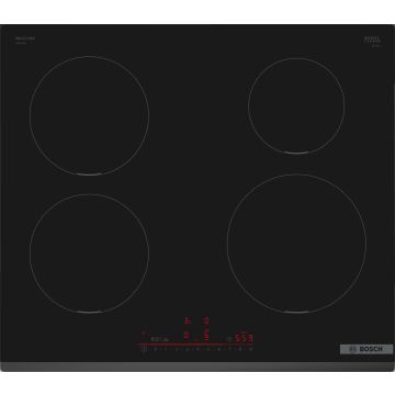Bosch Serie 6 PIE631HB1E 60cm 4-zone Black Built-in Induction Hob