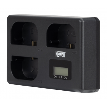 Newell TT-USB-C Tripple-Channel Charger for LP-E6 for Canon