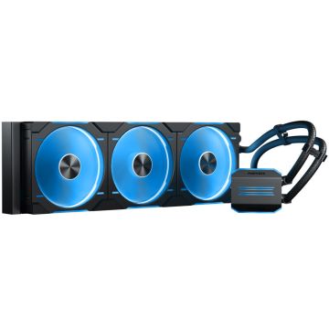 PHANTEKS Glacier One 420D30 DRGB AIO Liquid CPU Cooler - black (PH-GO420D30_DBK01)