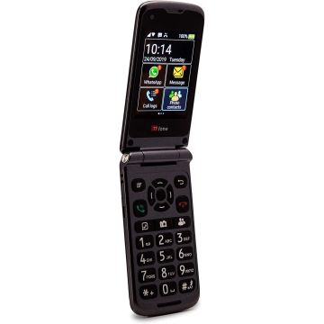 TTfone Titan TT950 Whatsapp 3G Touchscreen Senior Big Button Flip Mobile Phone - Simple and Easy to Use (Call Only)