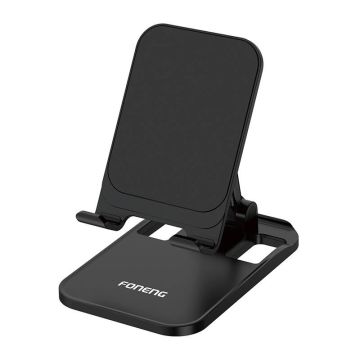 Foneng CP108 folding phone stand Black