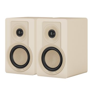 DALI Kupid Bookshelf Speakers Caramel White 2 Pack (200320P)