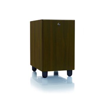 Monitor Audio Radius R380 Subwoofer Walnut Real Wood Veneer